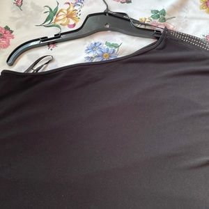 Allen B., right shoulder out & left embodied with rhinestones. Size Lg.